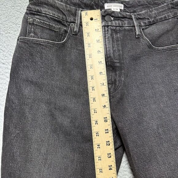 Good American GOOD CLASSIC JEANS‎ GCTP602BT BLACK159 Size 15 Inseam 28" - Picture 3 of 10